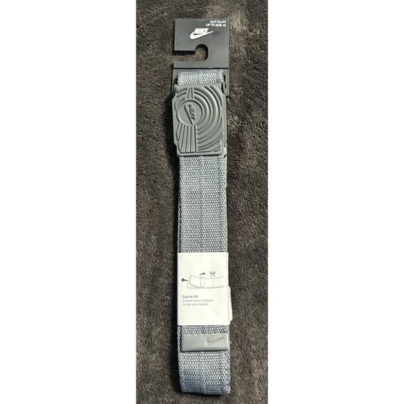 Nike Men's Adjustable Belt Cut to Fit Up to Size 42 NWT ONE SIZE (DKGRY) 73548 - Picture 2 of 3